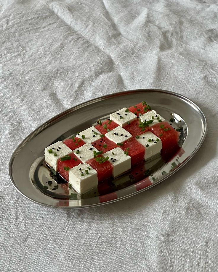 Silver Oval Tray